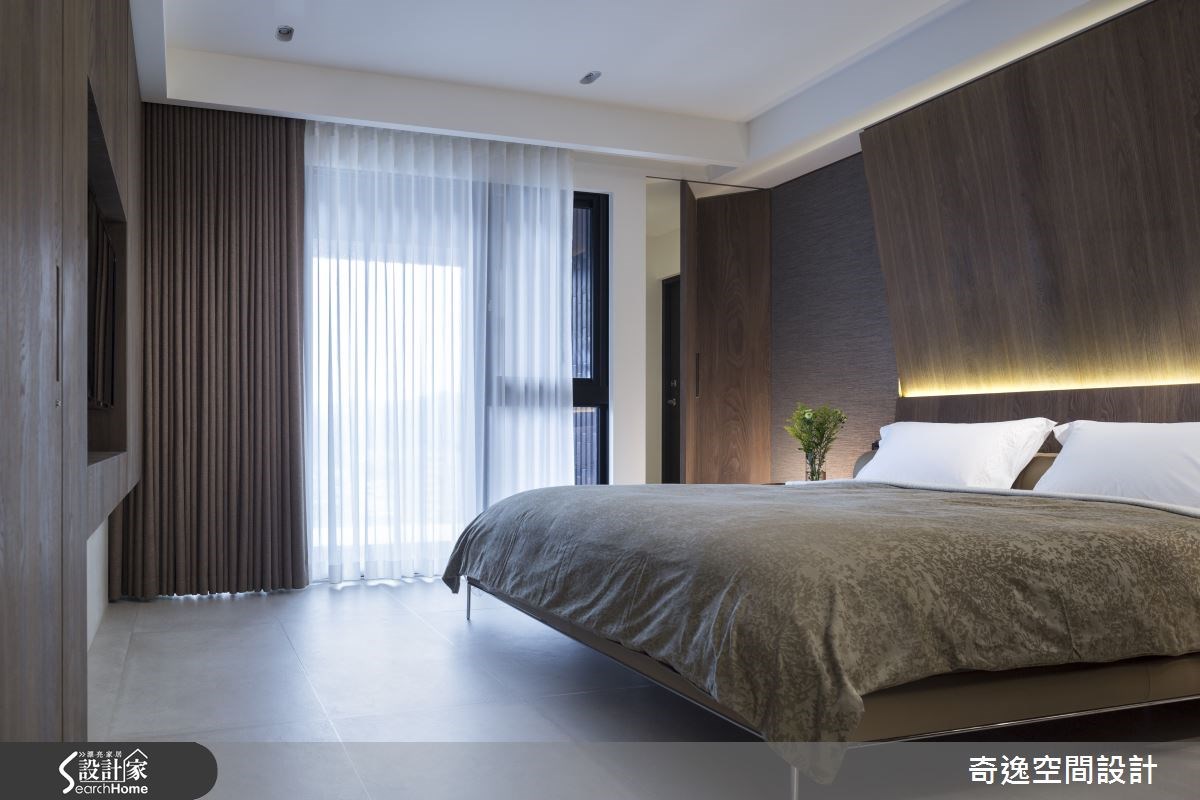 40坪新成屋(5年以下)＿現代風臥室案例圖片＿奇逸空間設計＿奇逸_20之16