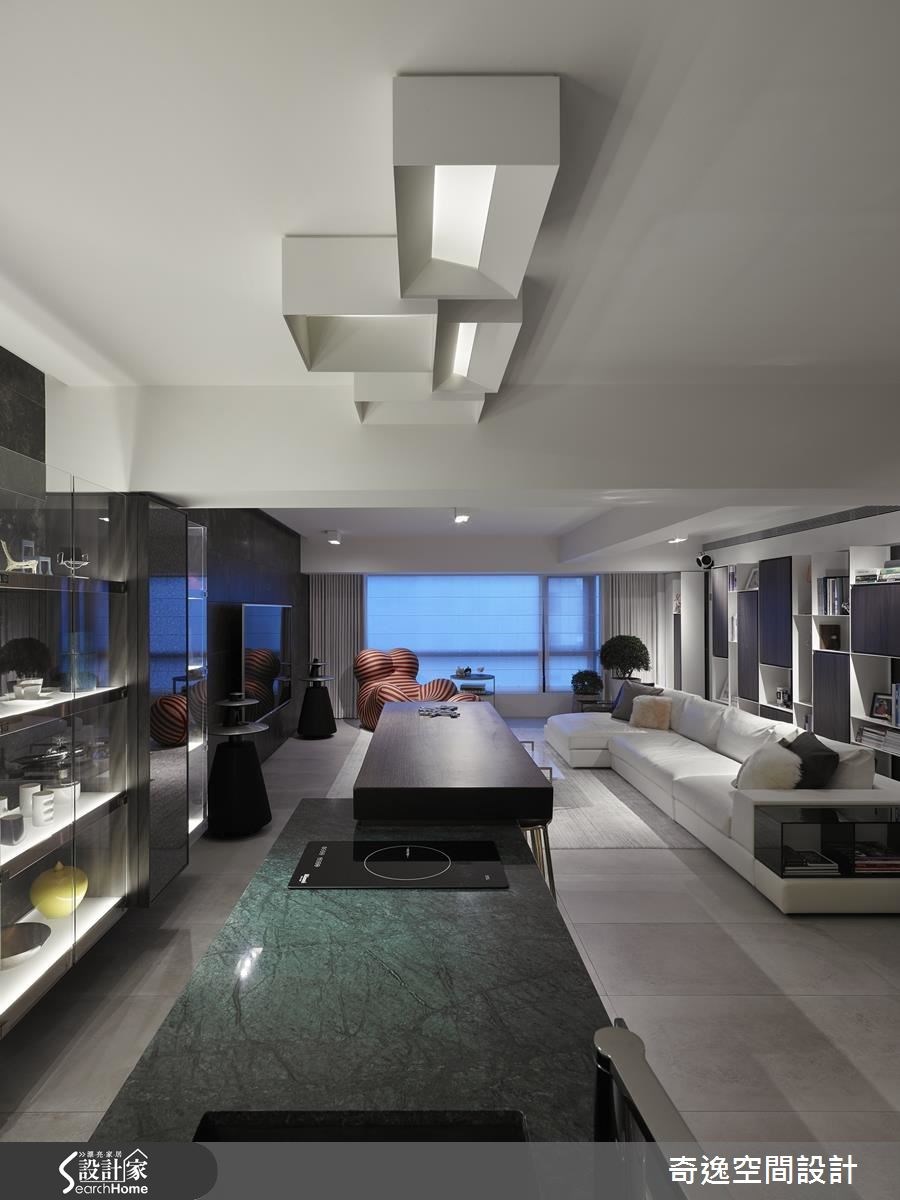 44坪老屋(16~30年)＿現代風吧檯案例圖片＿奇逸空間設計＿奇逸_22之9