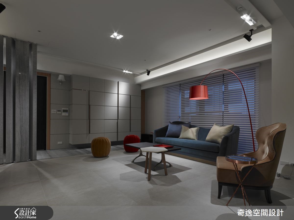 53坪新成屋(5年以下)＿現代風客廳案例圖片＿奇逸空間設計＿奇逸_24之7