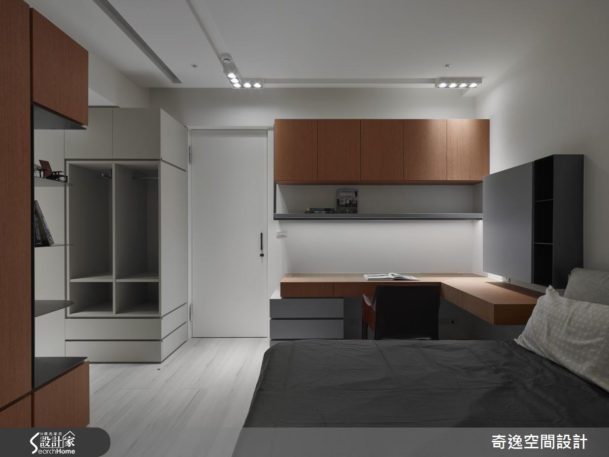 53坪新成屋(5年以下)＿現代風臥室案例圖片＿奇逸空間設計＿奇逸_24之23
