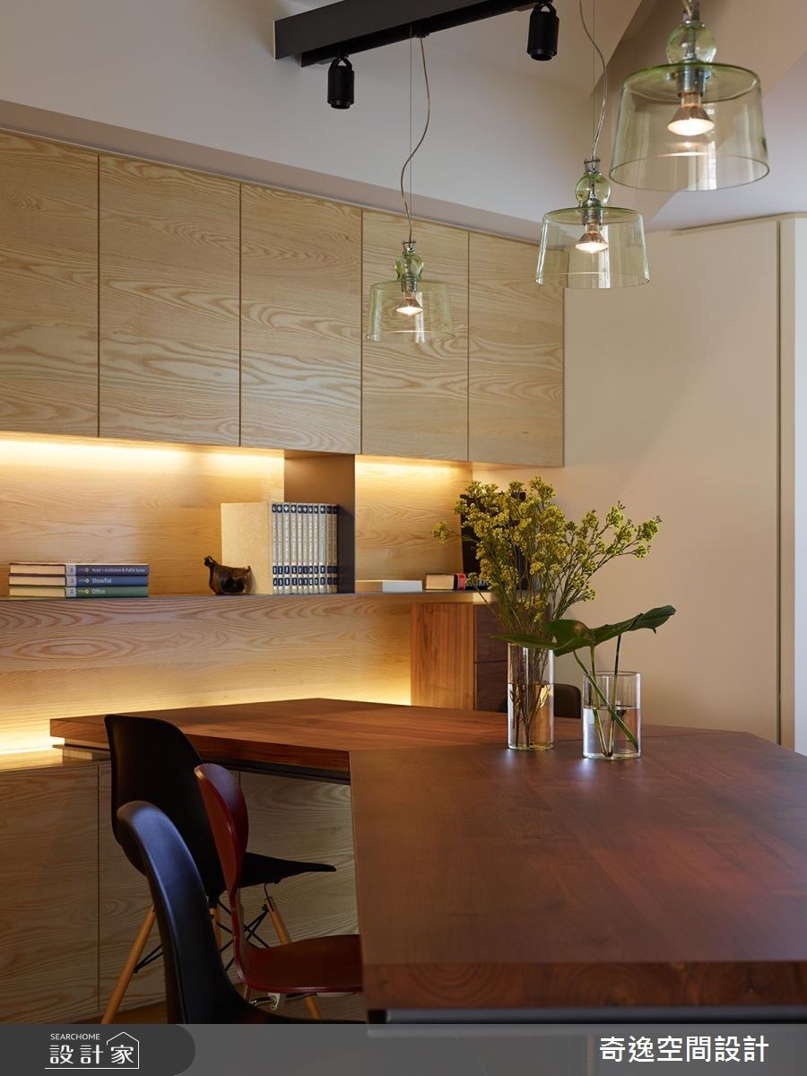 40坪中古屋(5~15年)＿簡約風餐廳案例圖片＿奇逸空間設計＿奇逸_27之15