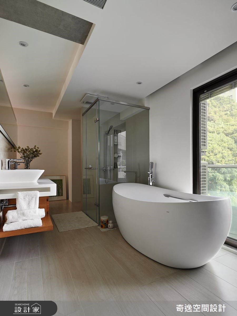 40坪中古屋(5~15年)＿簡約風浴室案例圖片＿奇逸空間設計＿奇逸_27之25