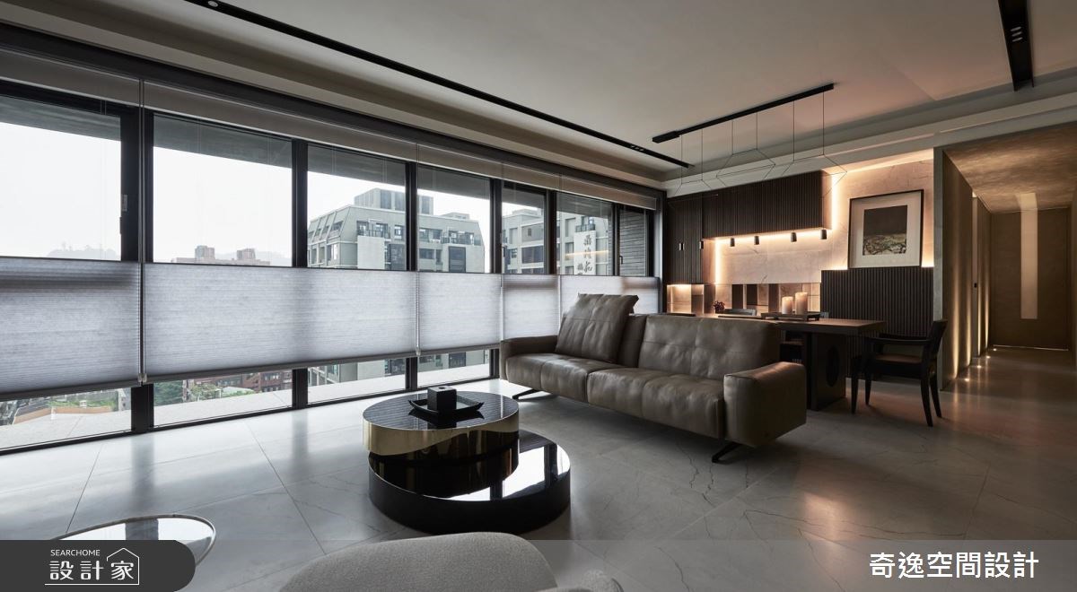 34坪新成屋(5年以下)＿混搭風客廳案例圖片＿奇逸空間設計＿奇逸_28之2
