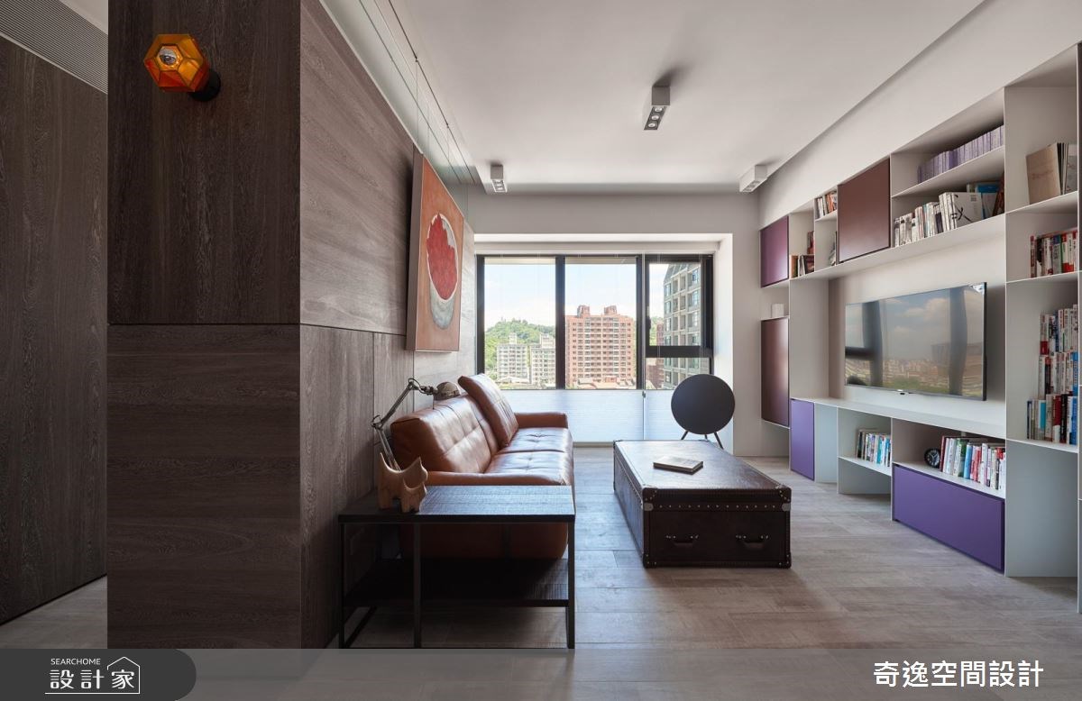 34坪新成屋(5年以下)＿混搭風客廳案例圖片＿奇逸空間設計＿奇逸_29之4