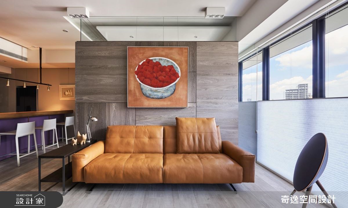 34坪新成屋(5年以下)＿混搭風客廳案例圖片＿奇逸空間設計＿奇逸_29之5