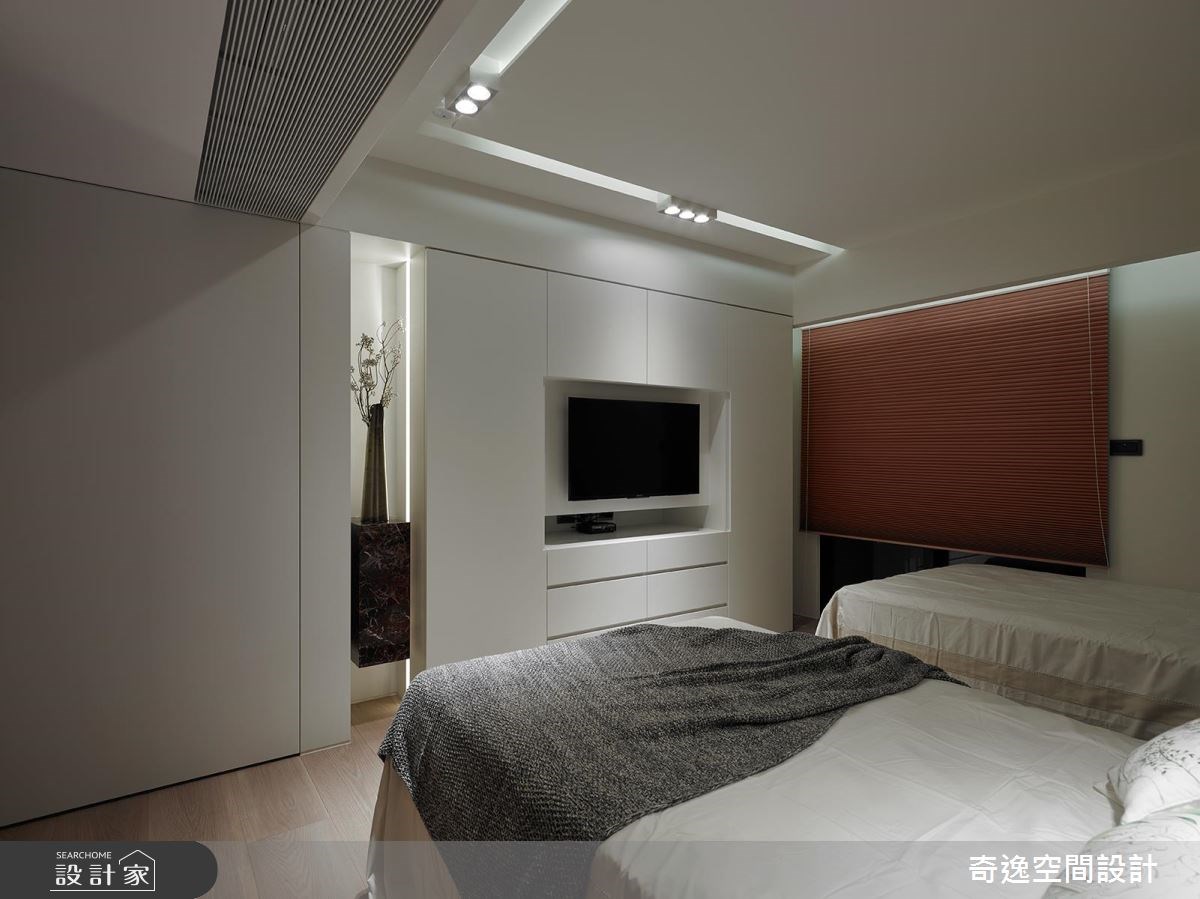 老屋(16~30年)＿人文禪風臥室案例圖片＿奇逸空間設計＿奇逸_30之39