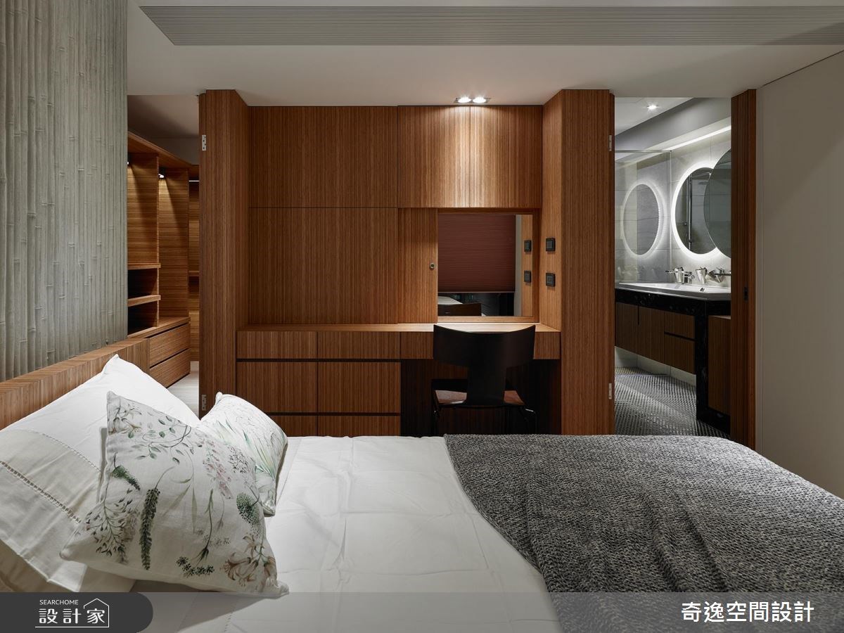 老屋(16~30年)＿人文禪風臥室案例圖片＿奇逸空間設計＿奇逸_30之42