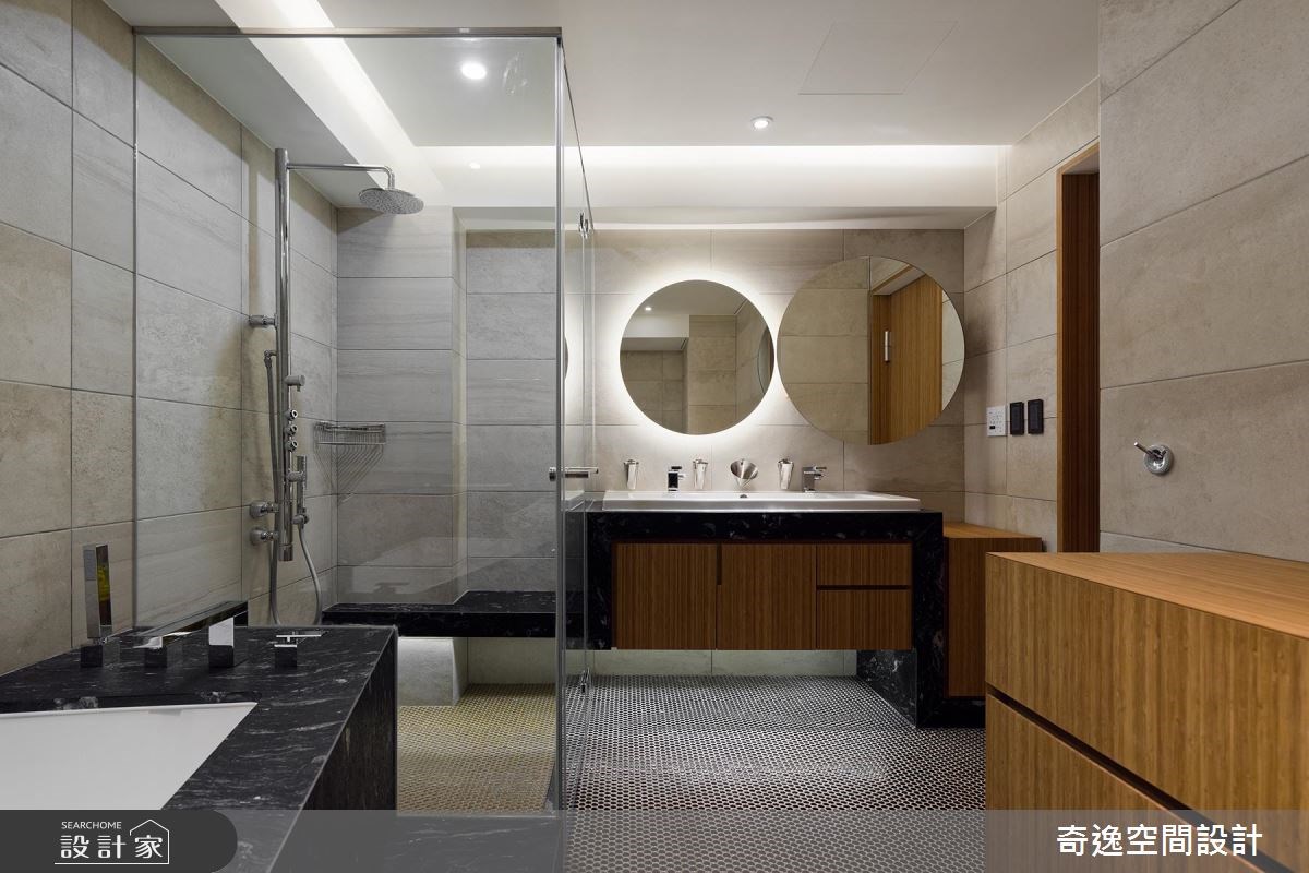 老屋(16~30年)＿人文禪風浴室案例圖片＿奇逸空間設計＿奇逸_30之43