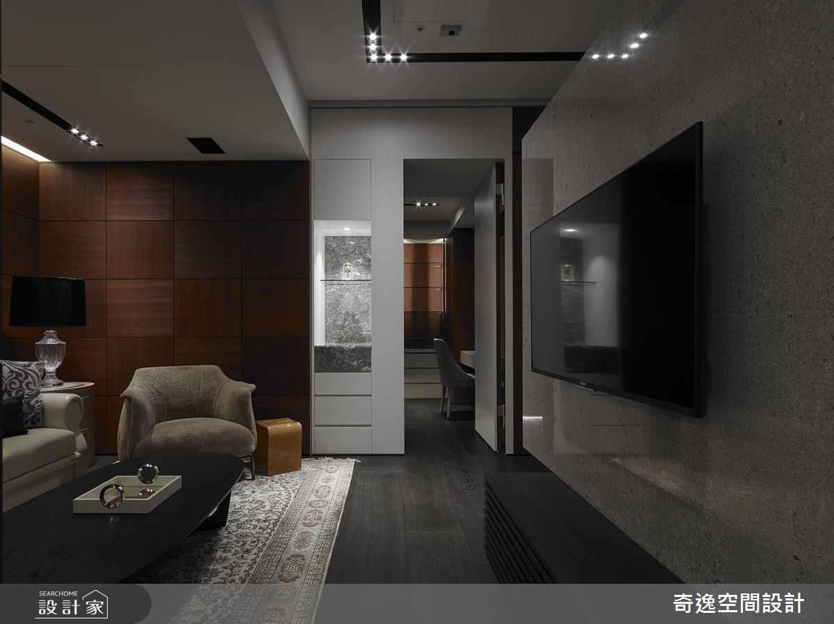 130坪新成屋(5年以下)＿奢華風書房案例圖片＿奇逸空間設計＿奇逸_31之23