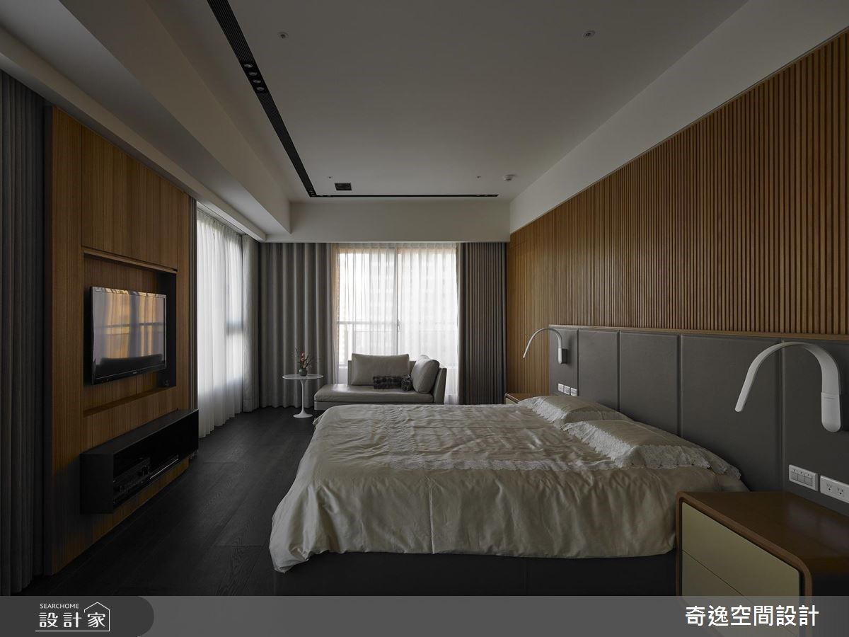 130坪新成屋(5年以下)＿奢華風臥室案例圖片＿奇逸空間設計＿奇逸_31之25