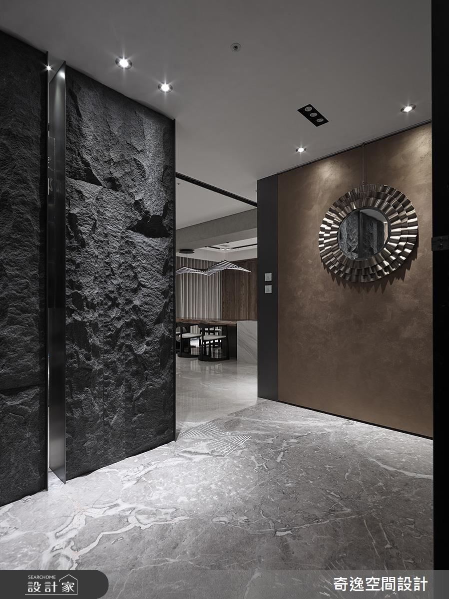 95坪新成屋(5年以下)＿新中式風玄關案例圖片＿奇逸空間設計＿奇逸_32之2