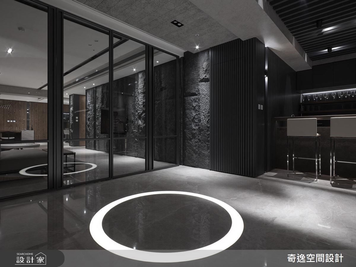 95坪新成屋(5年以下)＿新中式風客廳案例圖片＿奇逸空間設計＿奇逸_32之10