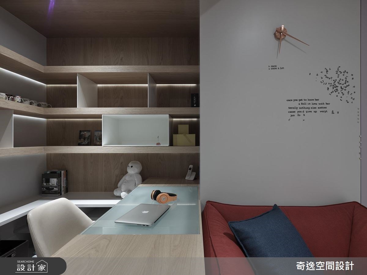 95坪新成屋(5年以下)＿新中式風臥室案例圖片＿奇逸空間設計＿奇逸_32之26