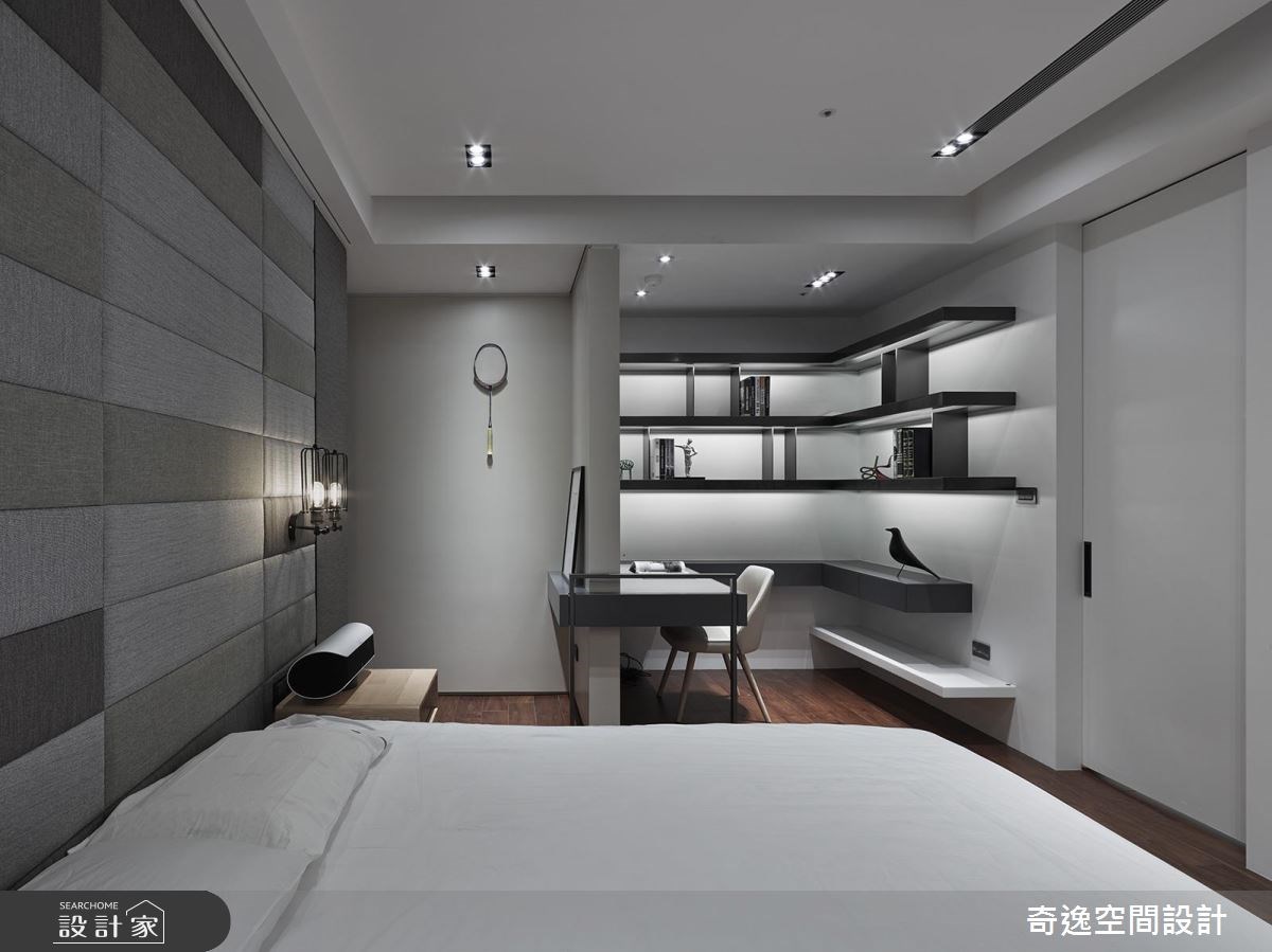 95坪新成屋(5年以下)＿新中式風臥室案例圖片＿奇逸空間設計＿奇逸_32之27