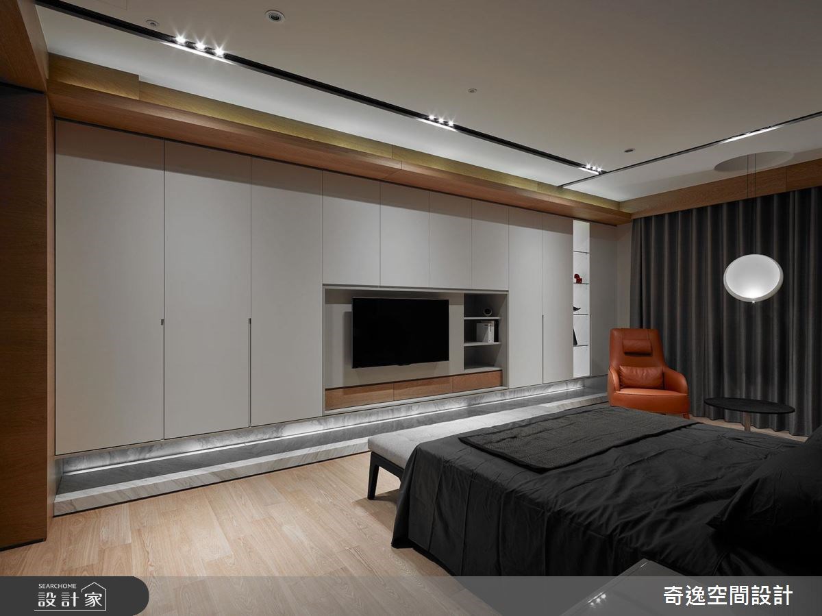 75坪新成屋(5年以下)＿現代風臥室案例圖片＿奇逸空間設計＿奇逸_33之35