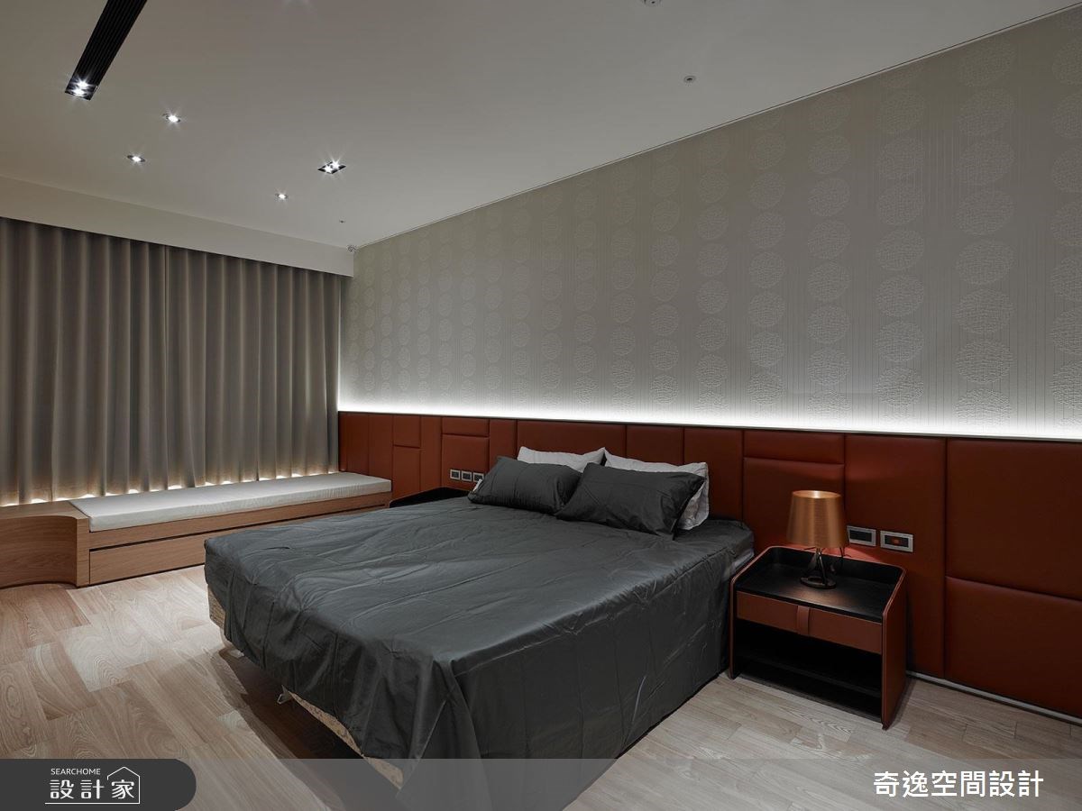 75坪新成屋(5年以下)＿現代風臥室臥榻案例圖片＿奇逸空間設計＿奇逸_33之41