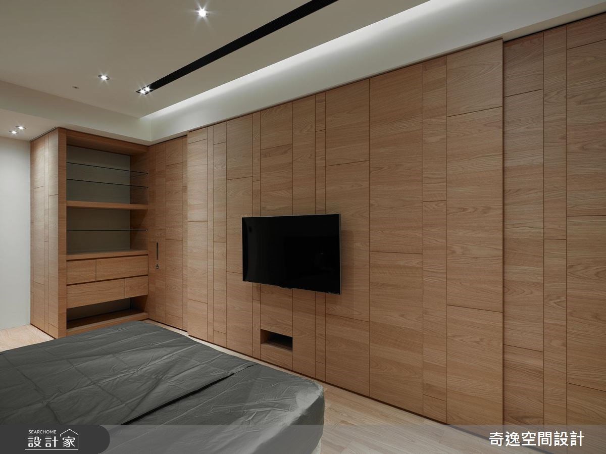 75坪新成屋(5年以下)＿現代風臥室案例圖片＿奇逸空間設計＿奇逸_33之43