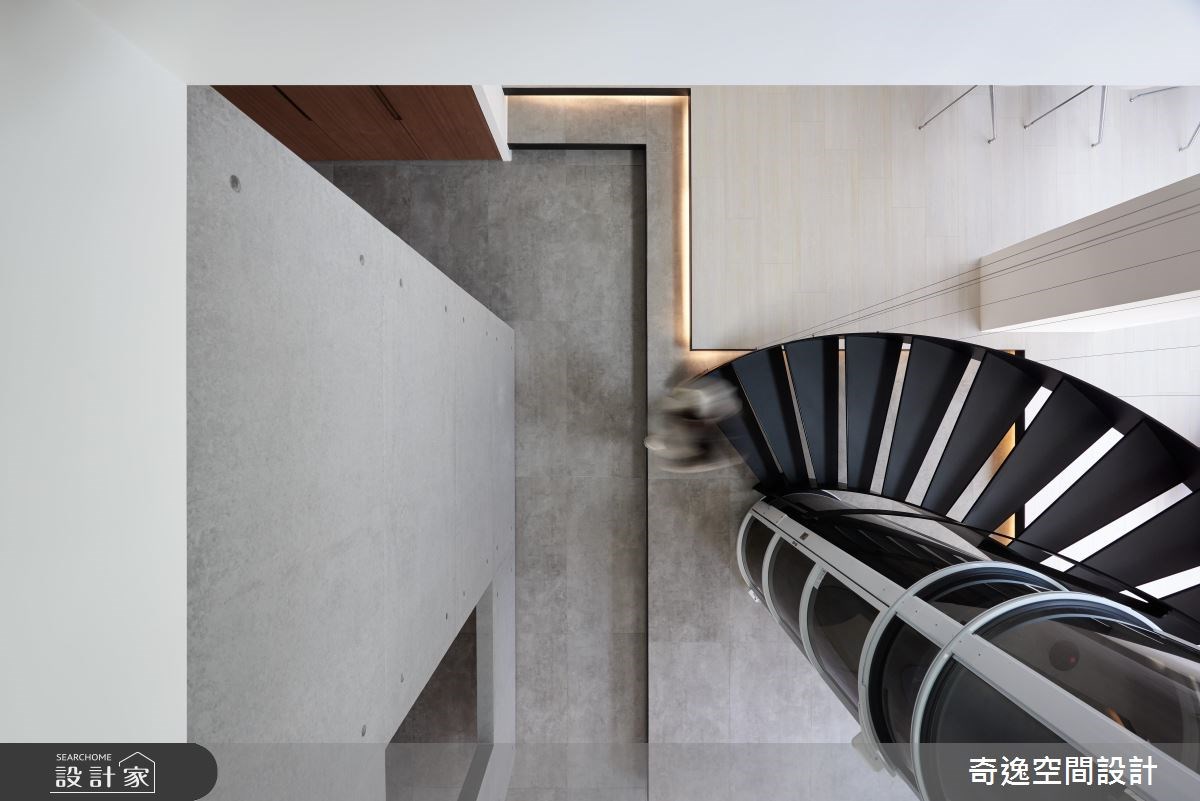 65坪中古屋(5~15年)＿簡約風樓梯案例圖片＿奇逸空間設計＿奇逸_34之24