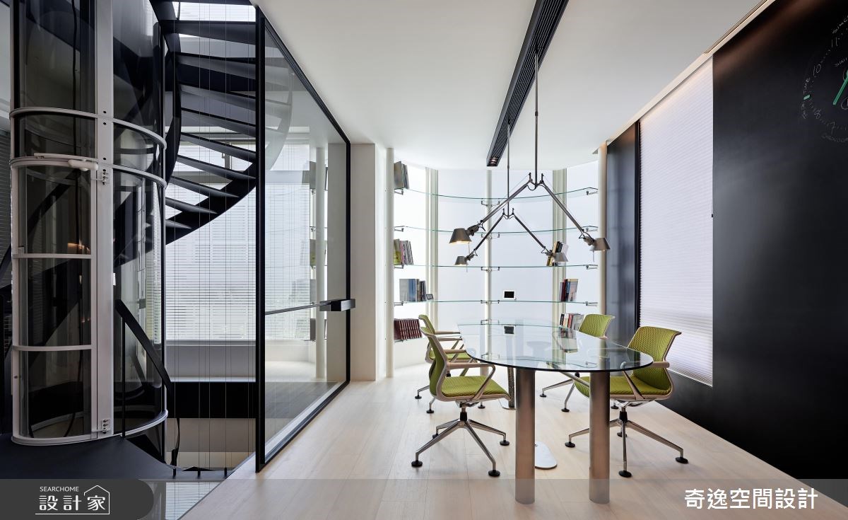 65坪中古屋(5~15年)＿簡約風餐廳樓梯案例圖片＿奇逸空間設計＿奇逸_34之26