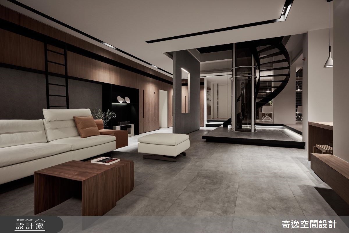 65坪中古屋(5~15年)＿簡約風客廳案例圖片＿奇逸空間設計＿奇逸_34之34