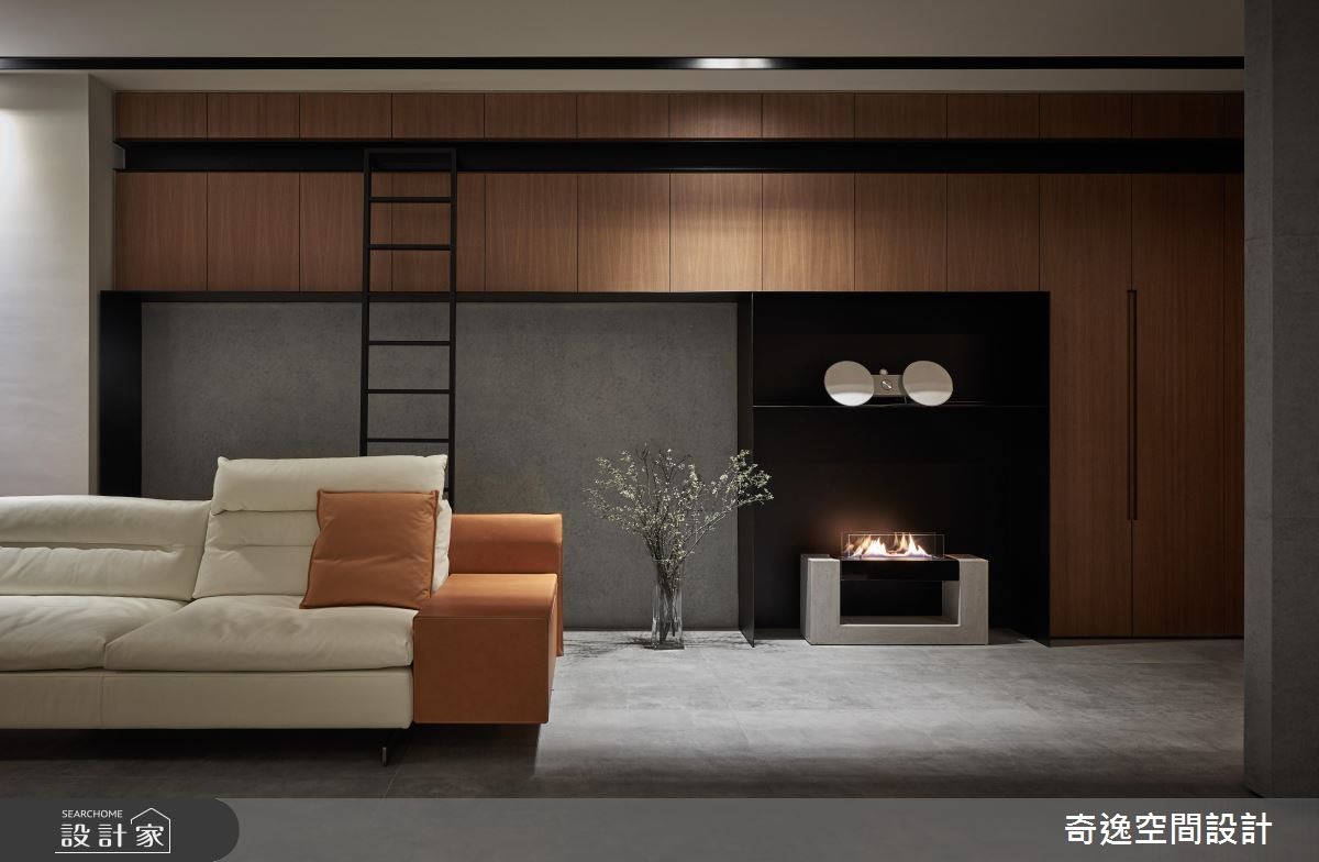 65坪中古屋(5~15年)＿簡約風客廳案例圖片＿奇逸空間設計＿奇逸_34之35