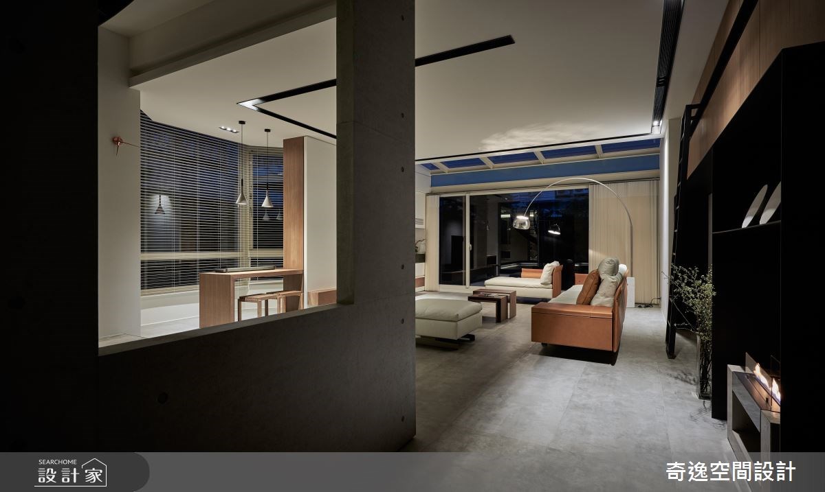 65坪中古屋(5~15年)＿簡約風客廳案例圖片＿奇逸空間設計＿奇逸_34之36