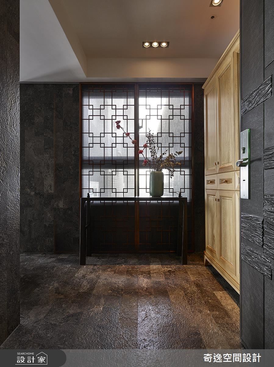 37坪新成屋(5年以下)＿新中式風玄關案例圖片＿奇逸空間設計＿奇逸_36之1
