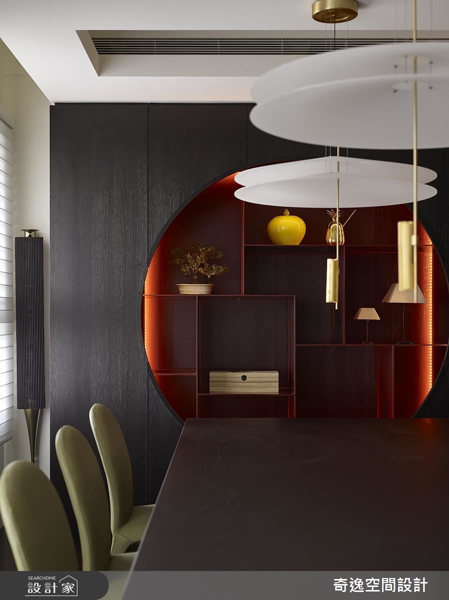 37坪新成屋(5年以下)＿新中式風餐廳案例圖片＿奇逸空間設計＿奇逸_36之12