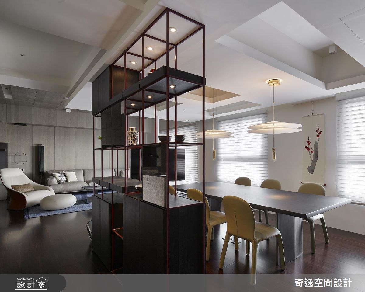 37坪新成屋(5年以下)＿新中式風餐廳案例圖片＿奇逸空間設計＿奇逸_36之14
