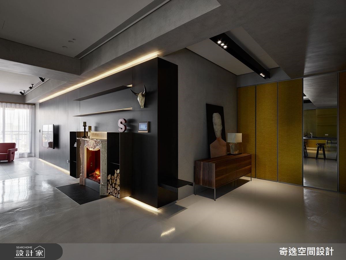 43坪新成屋(5年以下)＿混搭風玄關案例圖片＿奇逸空間設計＿奇逸_37之4