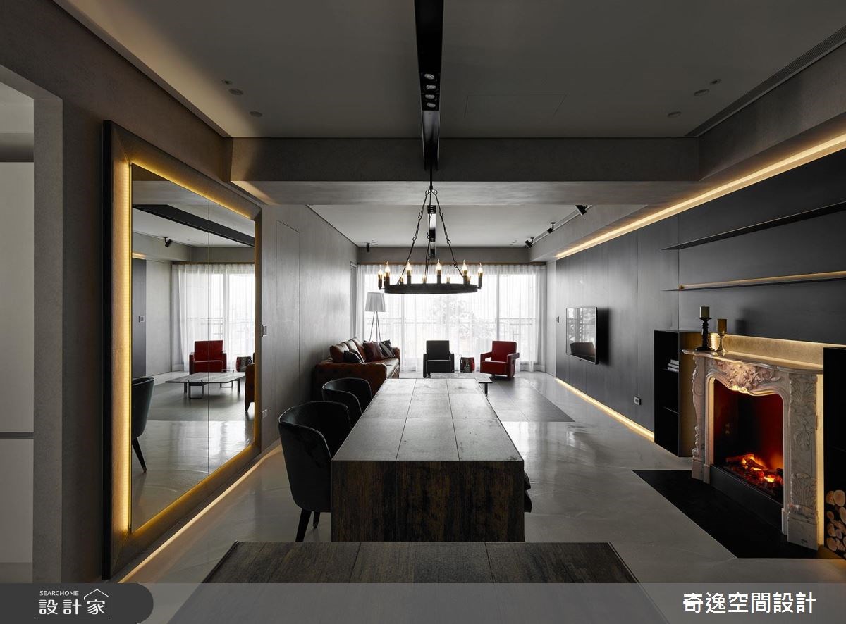 43坪新成屋(5年以下)＿混搭風餐廳案例圖片＿奇逸空間設計＿奇逸_37之8