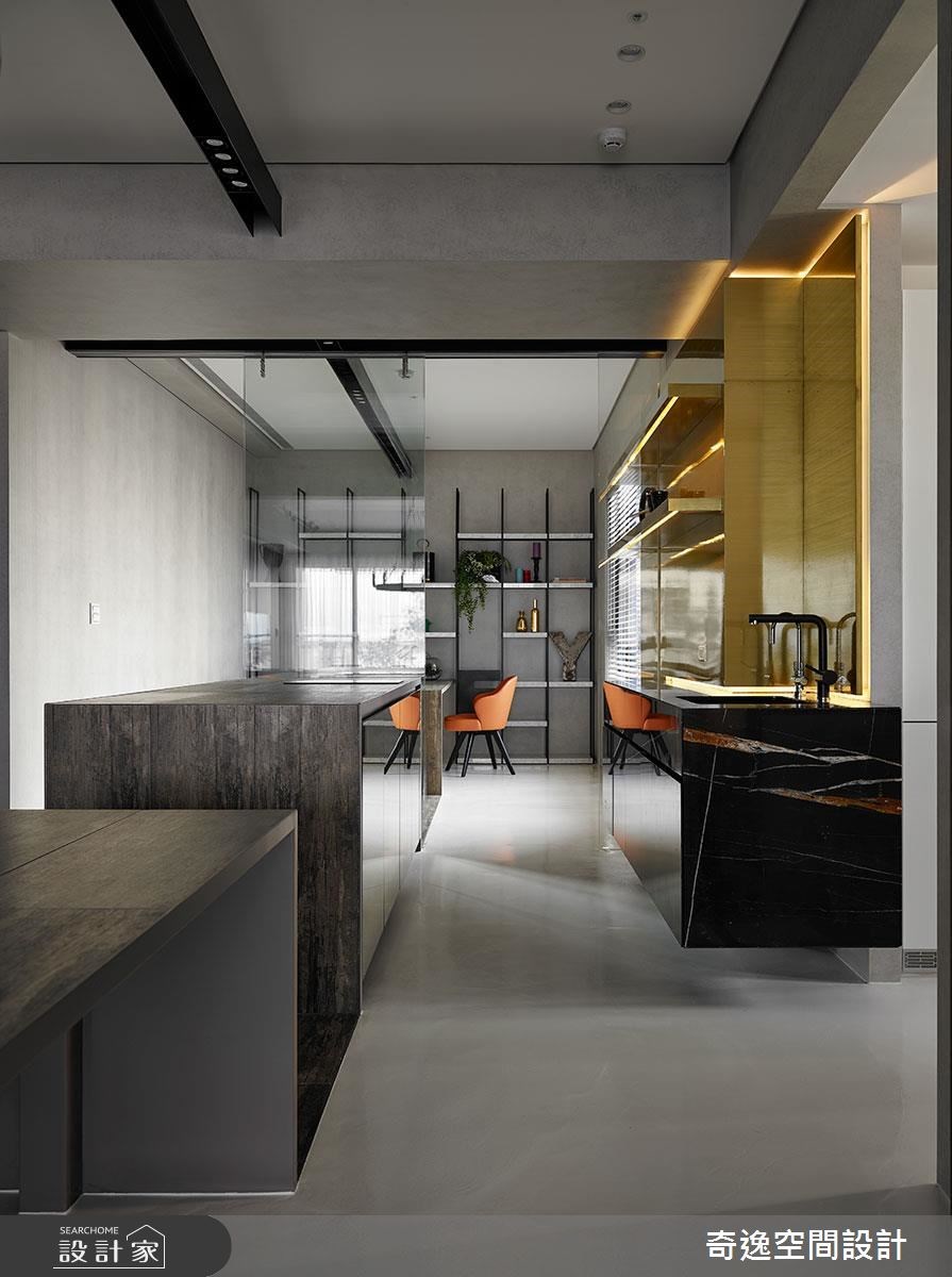43坪新成屋(5年以下)＿混搭風吧檯案例圖片＿奇逸空間設計＿奇逸_37之16