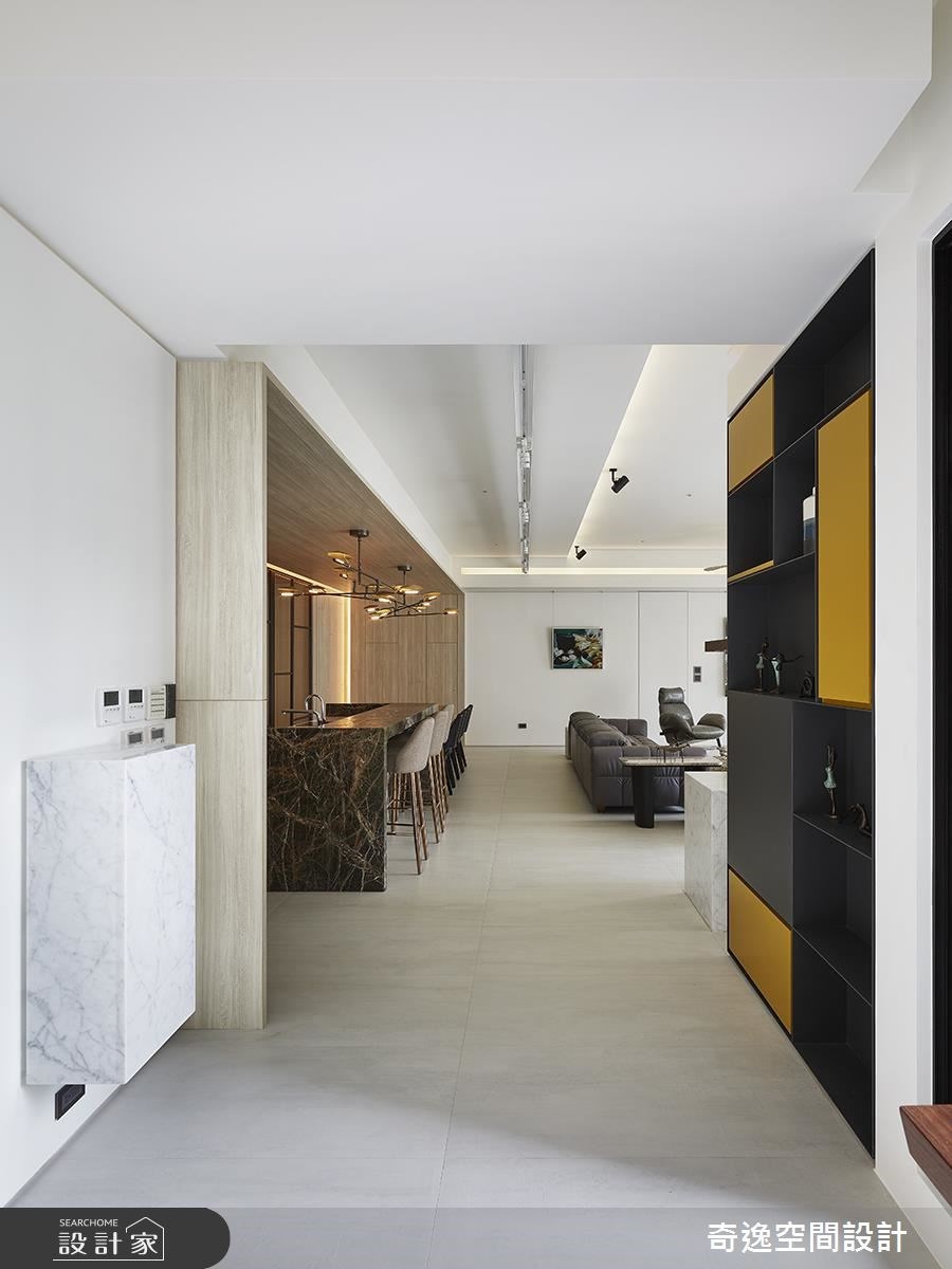 90坪新成屋(5年以下)＿現代風玄關案例圖片＿奇逸空間設計＿奇逸_39之2