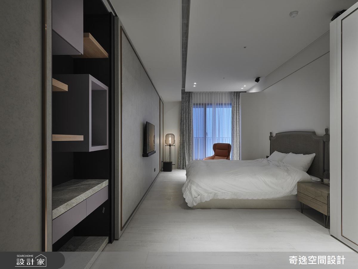 90坪新成屋(5年以下)＿現代風臥室案例圖片＿奇逸空間設計＿奇逸_39之9