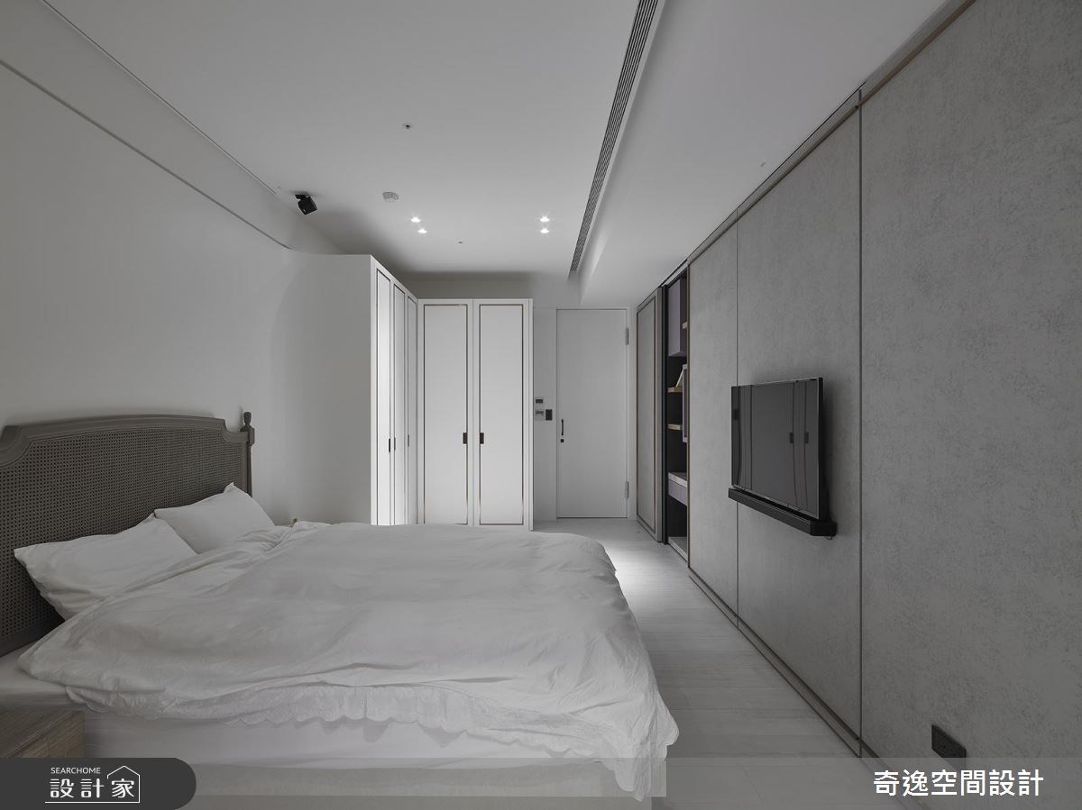 90坪新成屋(5年以下)＿現代風臥室案例圖片＿奇逸空間設計＿奇逸_39之10