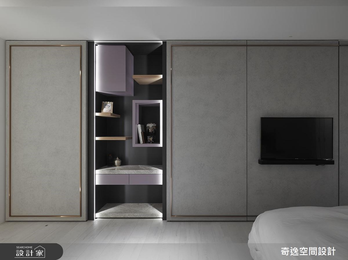 90坪新成屋(5年以下)＿現代風臥室案例圖片＿奇逸空間設計＿奇逸_39之11