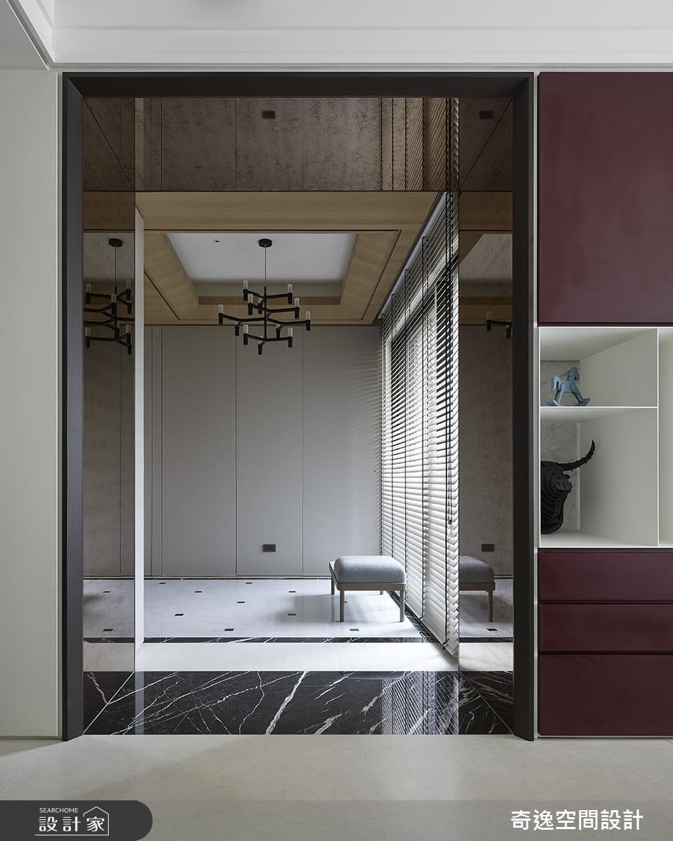 70坪新成屋(5年以下)＿現代風玄關案例圖片＿奇逸空間設計＿奇逸_40之2