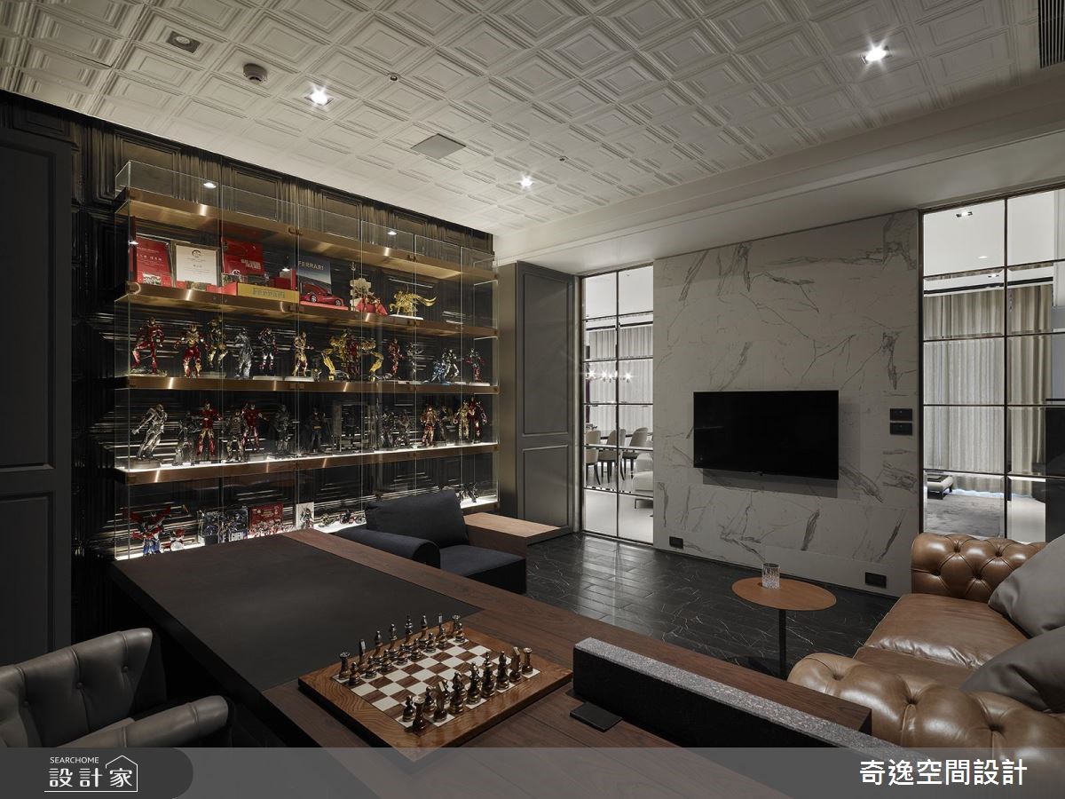 70坪新成屋(5年以下)＿現代風書房案例圖片＿奇逸空間設計＿奇逸_40之11