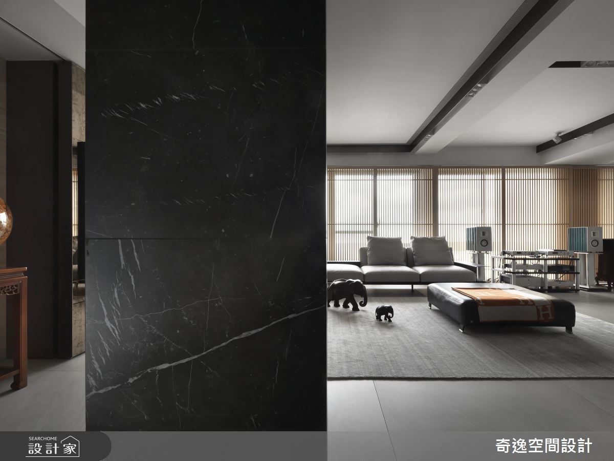 40坪新成屋(5年以下)＿現代風客廳案例圖片＿奇逸空間設計＿奇逸_41之2