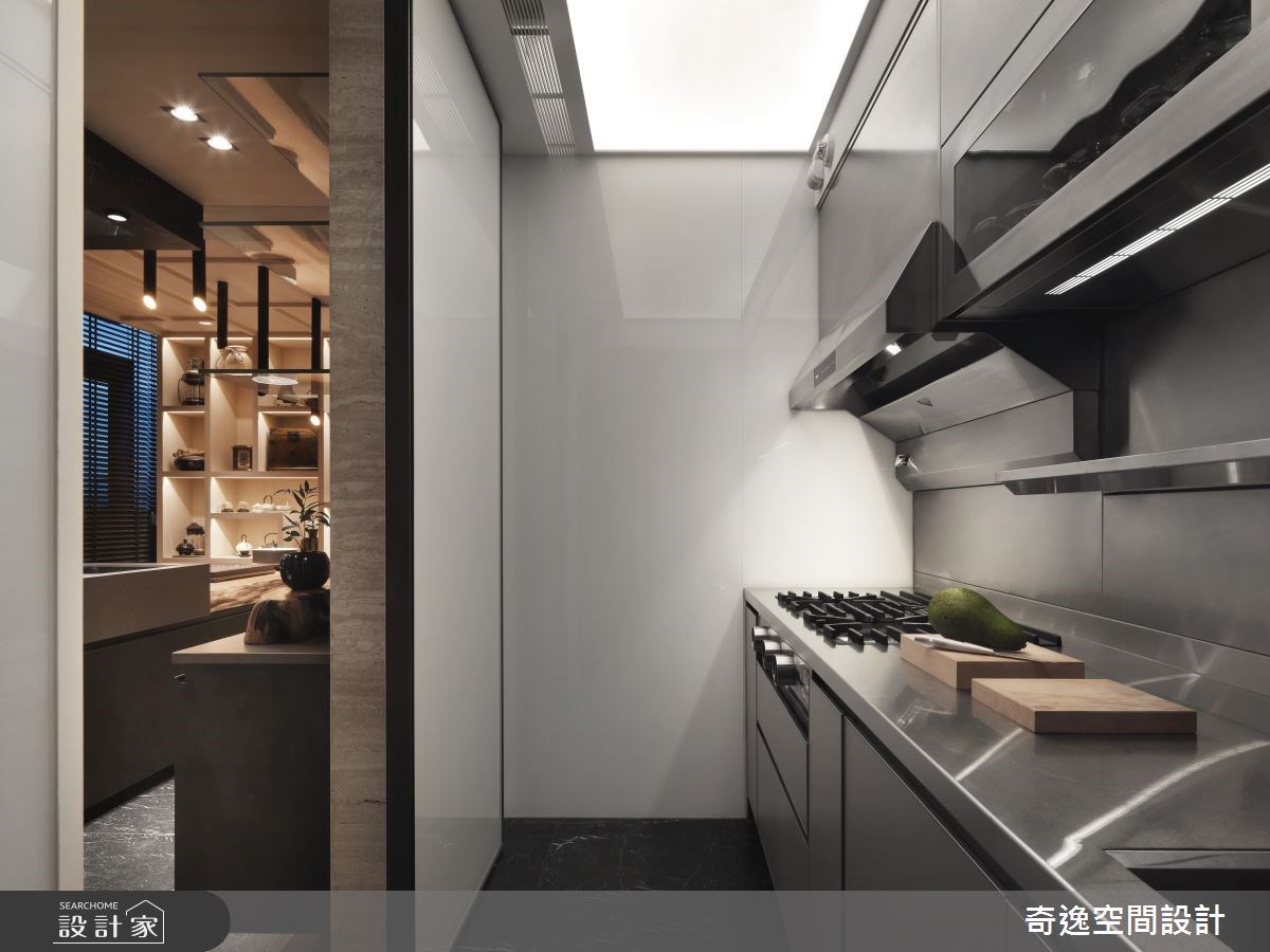 40坪新成屋(5年以下)＿現代風廚房案例圖片＿奇逸空間設計＿奇逸_41之11