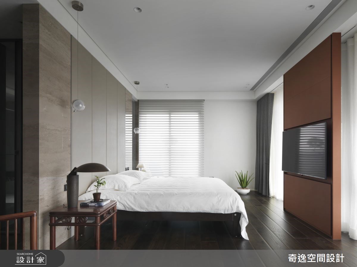 40坪新成屋(5年以下)＿現代風臥室案例圖片＿奇逸空間設計＿奇逸_41之13