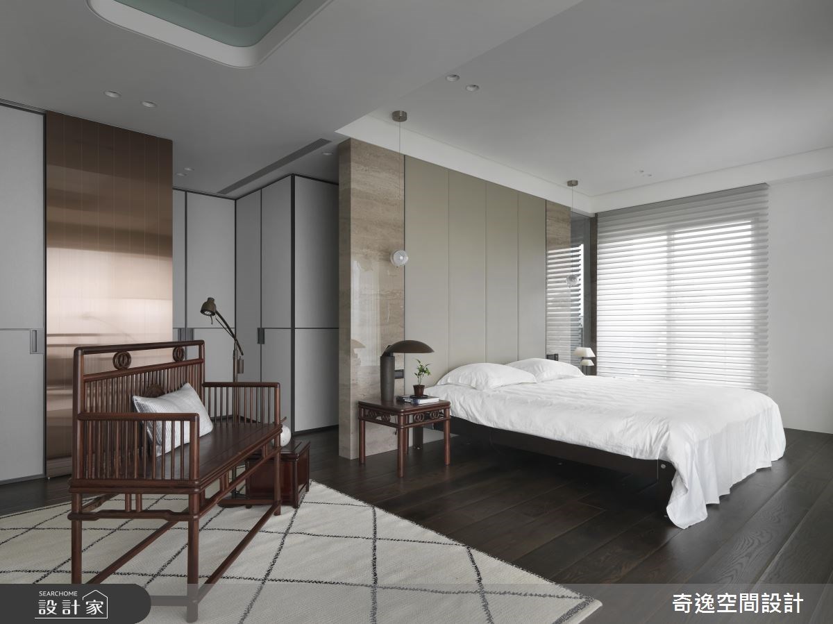 40坪新成屋(5年以下)＿現代風臥室案例圖片＿奇逸空間設計＿奇逸_41之15
