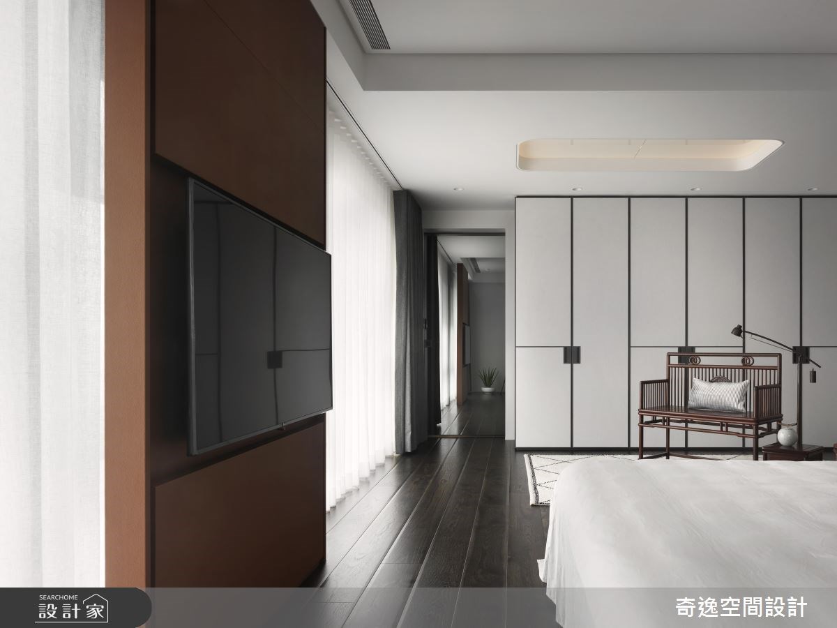 40坪新成屋(5年以下)＿現代風臥室案例圖片＿奇逸空間設計＿奇逸_41之16