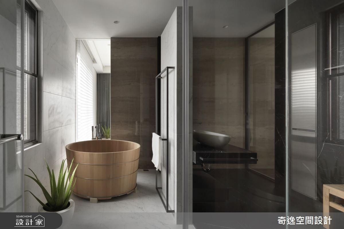 40坪新成屋(5年以下)＿現代風浴室案例圖片＿奇逸空間設計＿奇逸_41之21