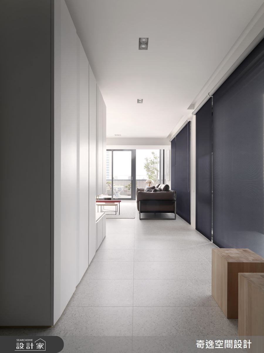 30坪新成屋(5年以下)＿現代風玄關案例圖片＿奇逸空間設計＿奇逸_42之1