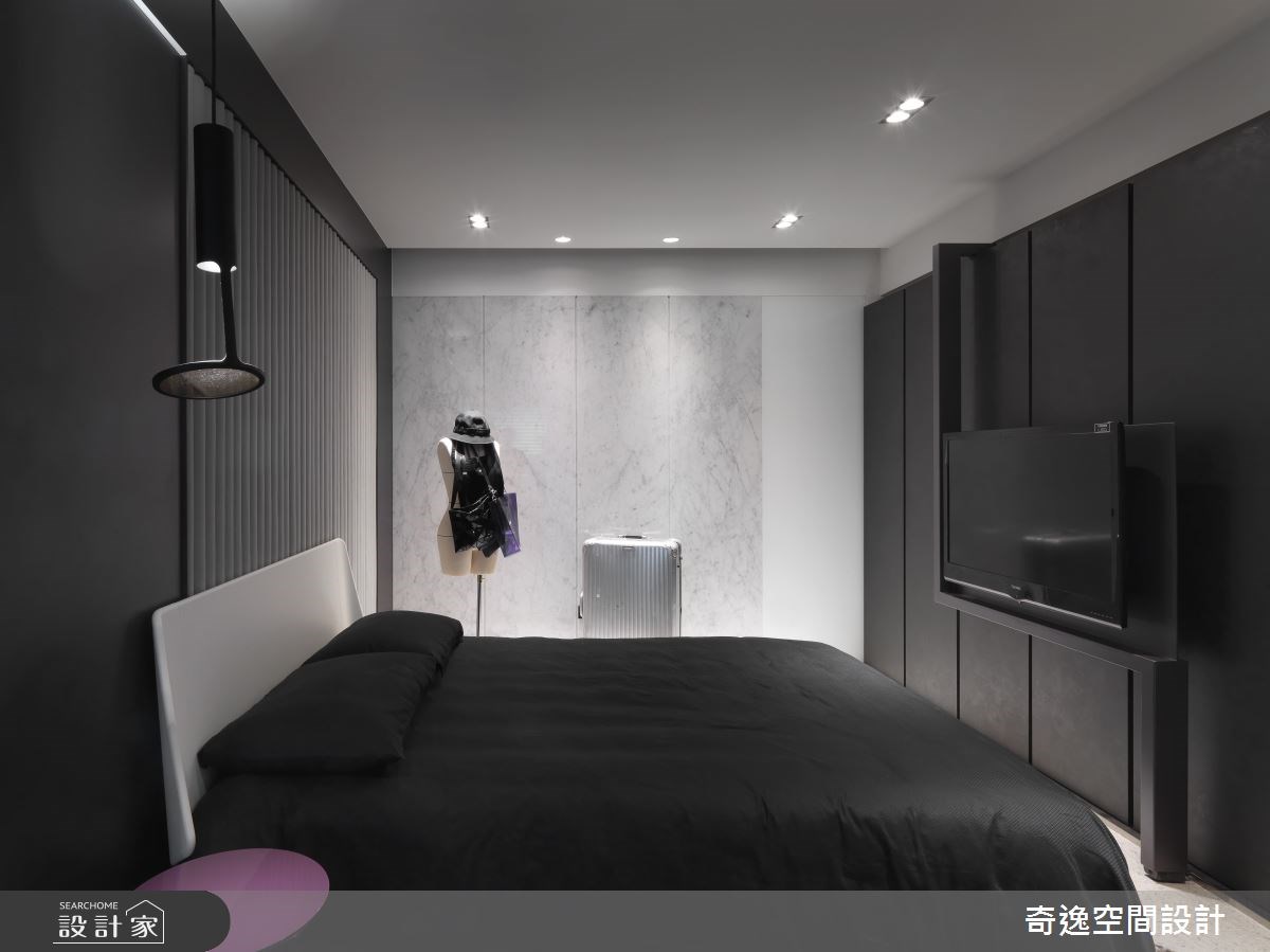 30坪新成屋(5年以下)＿現代風臥室案例圖片＿奇逸空間設計＿奇逸_42之14