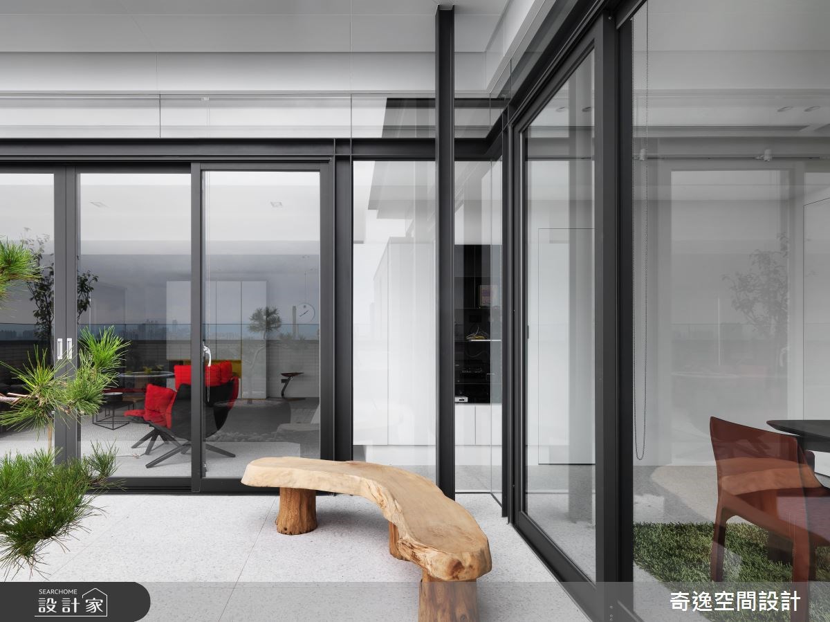 30坪新成屋(5年以下)＿現代風庭院案例圖片＿奇逸空間設計＿奇逸_42之25