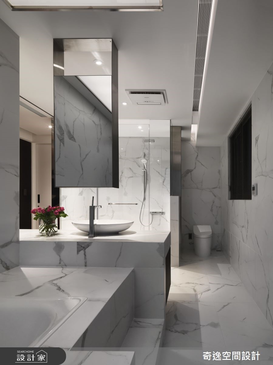 85坪中古屋(5~15年)＿現代風浴室案例圖片＿奇逸空間設計＿奇逸_43之24