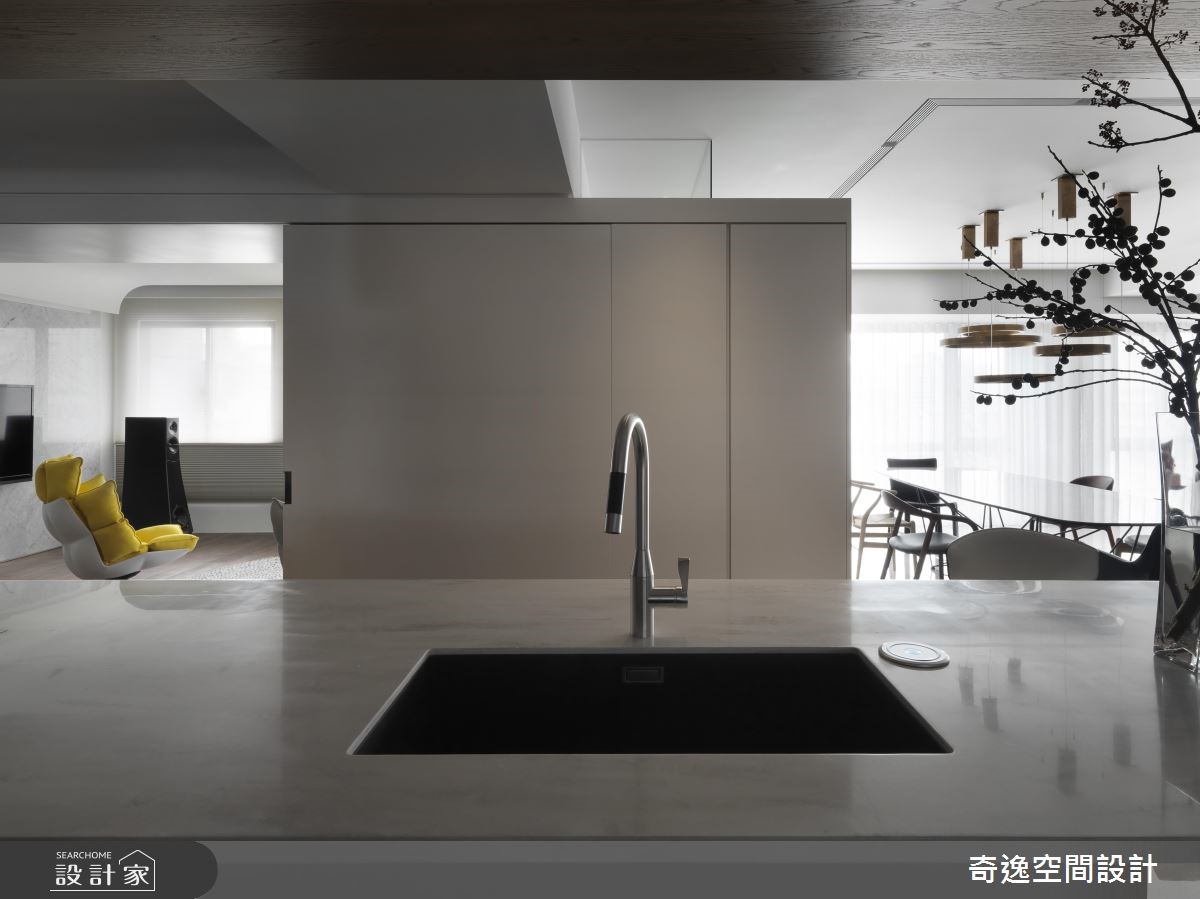 85坪中古屋(5~15年)＿現代風餐廳案例圖片＿奇逸空間設計＿奇逸_43之12