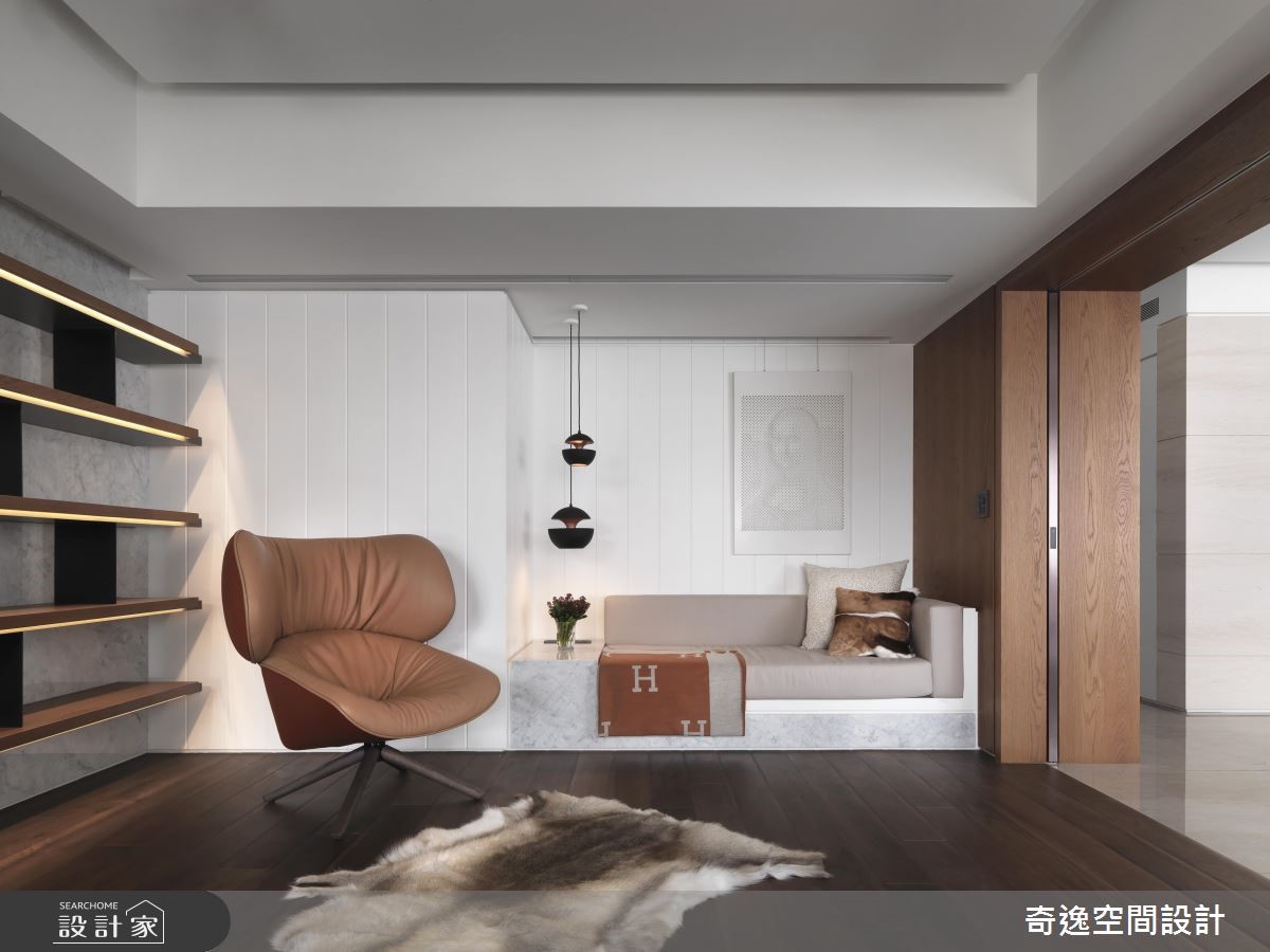 85坪中古屋(5~15年)＿現代風客廳案例圖片＿奇逸空間設計＿奇逸_43之18